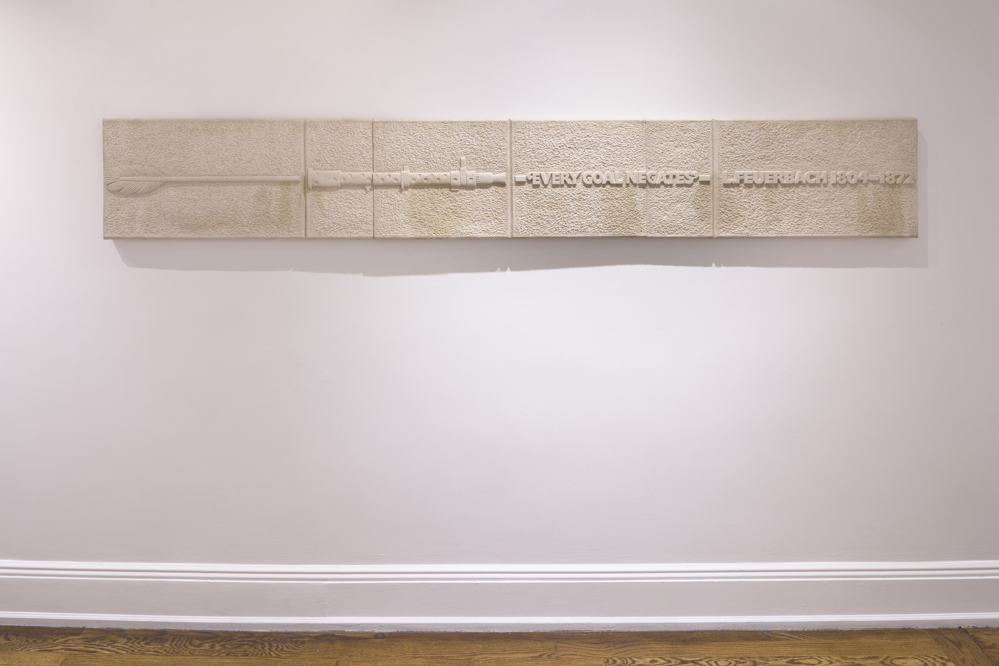 Ian Hamilton Finlay, Fragments: Celebrating the Artist's Centennial at David Nolan, photo 11