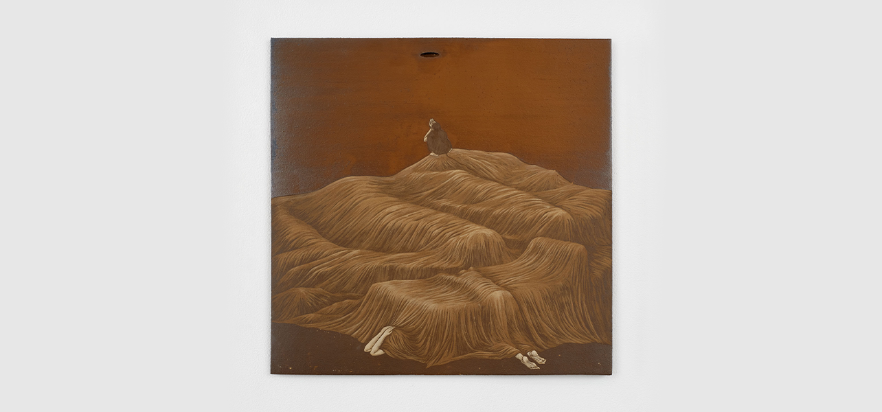 Roksana Pirouzmand, A Land to Fall Asleep at François Ghebaly, photo 2