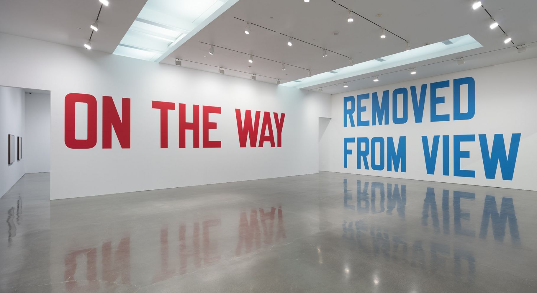 Lawrence Weiner, ON VIEW at Regen Projects, photo 5