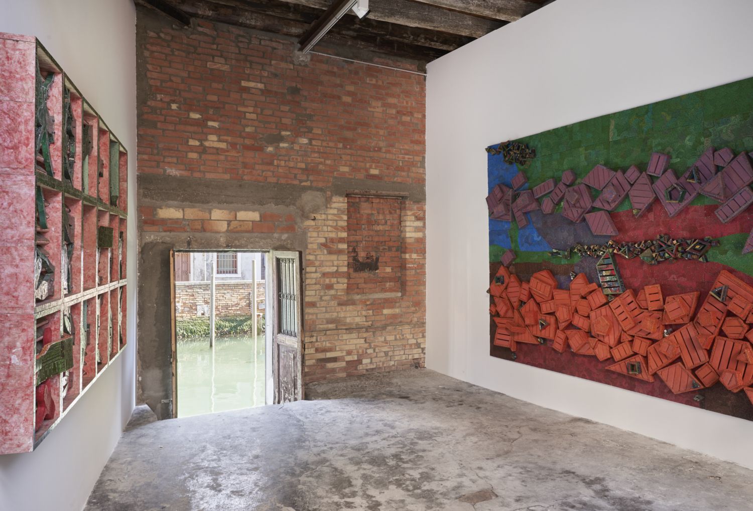 Elias Sime, Dichotomy ፊት አና ጀርባ jerba at Tanarte, photo 5