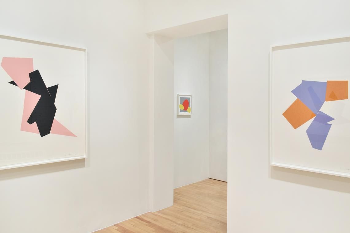 Joel Shapiro, Selected Works at Gemini G.E.L. at Joni Moisant Weyl, photo 4