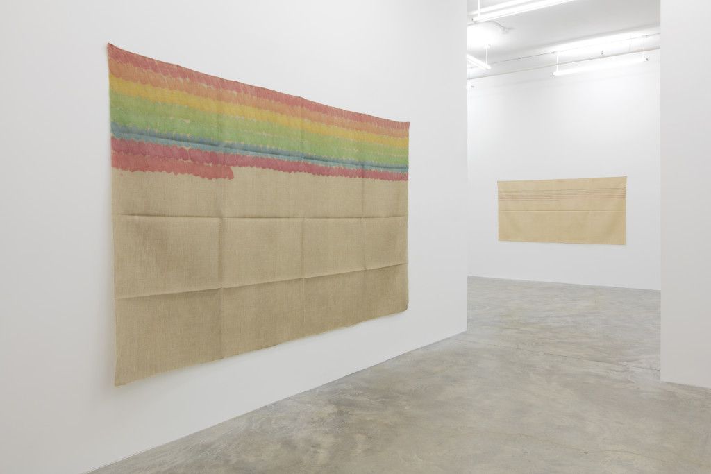 Giorgio Griffa, The 1970s at Casey Kaplan, photo 4