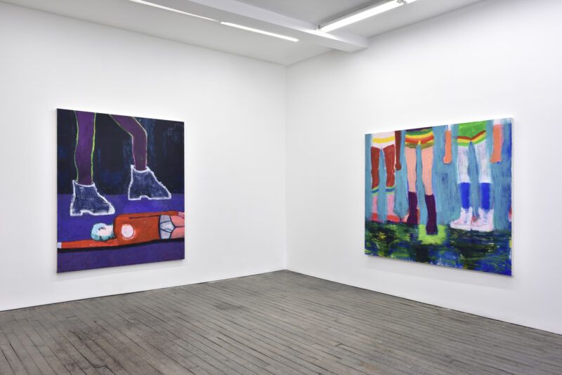 Katherine Bradford, Artists, Cops, and Circus People at Campoli Presti, photo 2