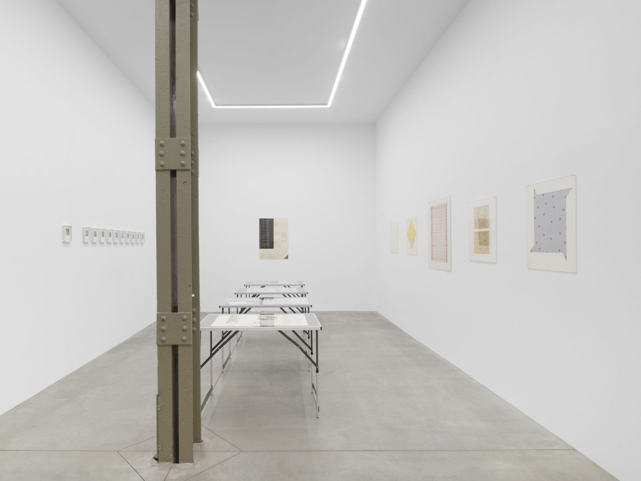 Archiv Charlotte Posenenske: Wahlverwandtschaften, Archiv Charlotte Posenenske: Wahlverwandtschaften at Mehdi Chouakri - Wilhelm Hallen, photo 2