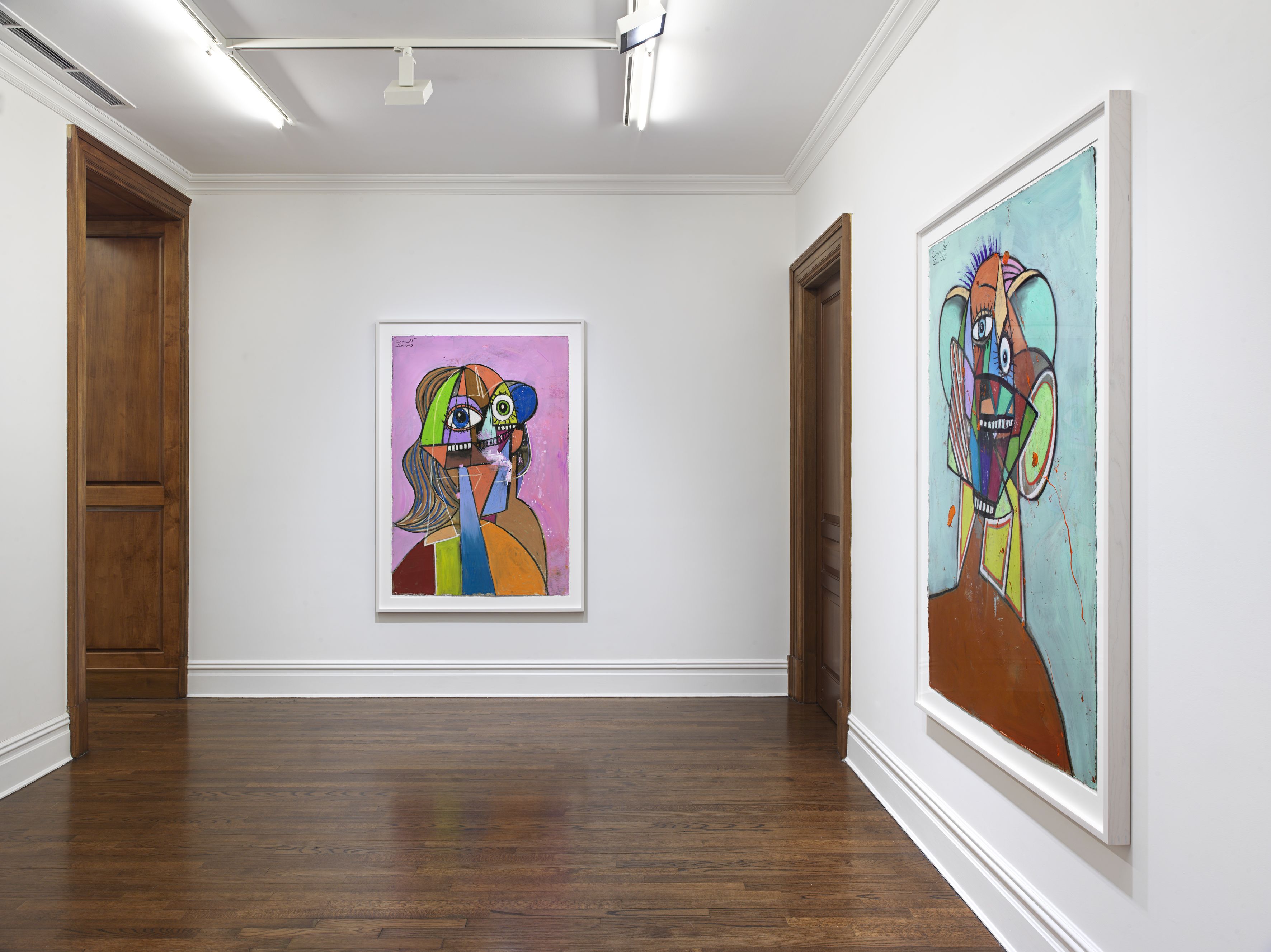 George Condo, Pastels at Sprüth Magers, photo 5