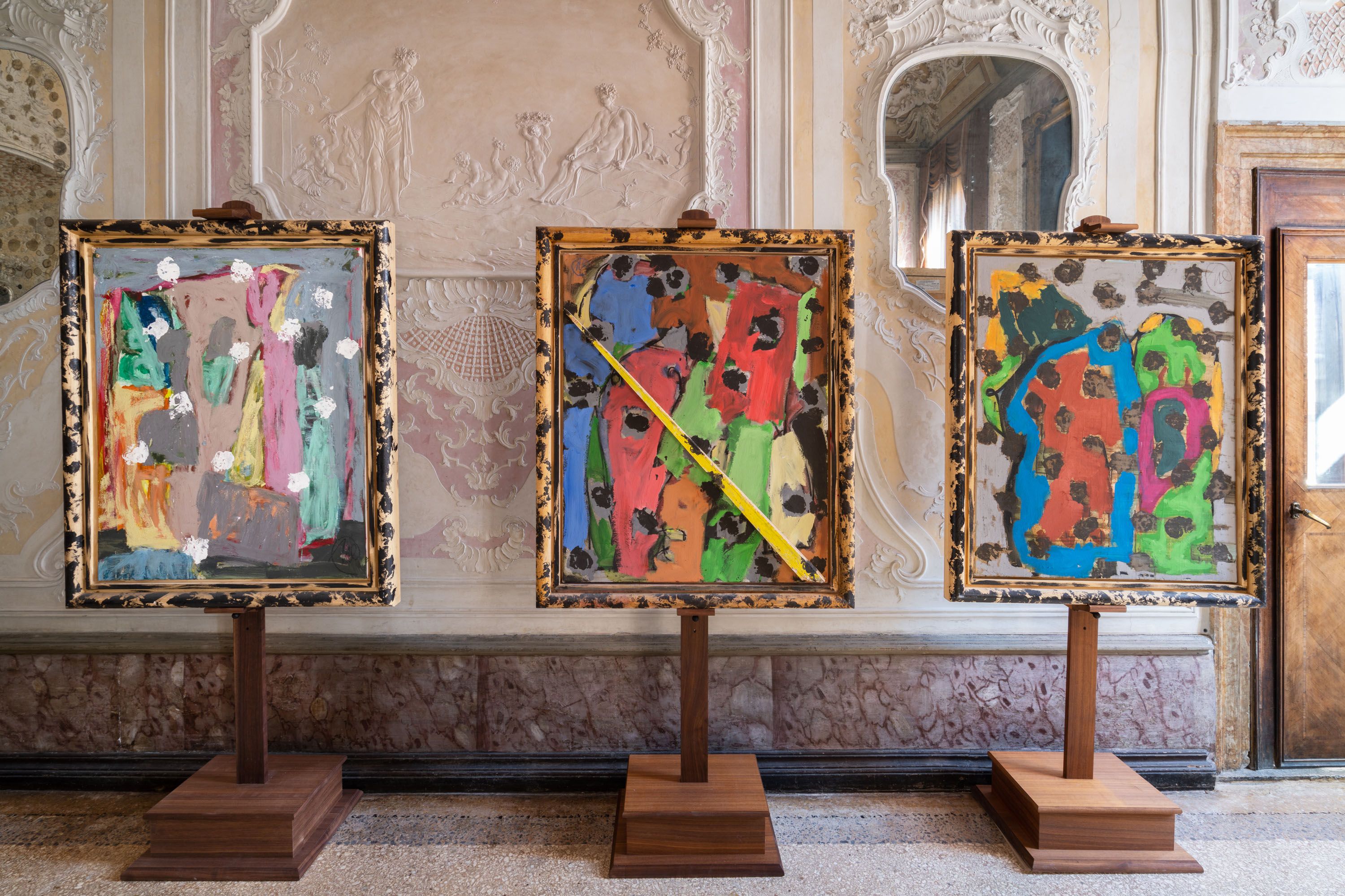 Markus Lüpertz, Palazzo Loredan at Istituto Veneto di Scienze, Lettere ed Arti, photo 2