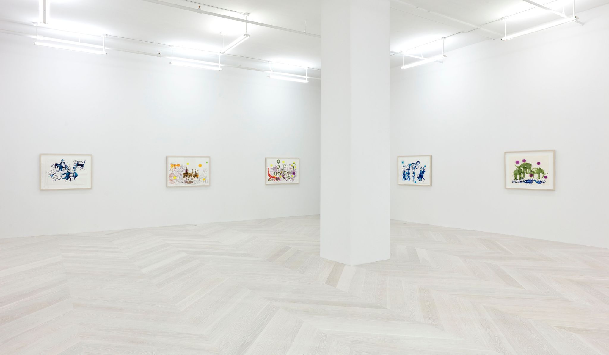 Brian Jungen, Drawings at Casey Kaplan, photo 7