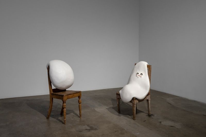 Nathalie Djurberg & Hans Berg, A Pancake Moon at Tanya Bonakdar, photo 2