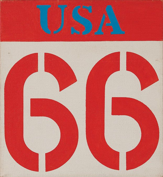 Robert Indiana, Sign Paintings 1960-65 at Craig Starr Gallery, photo 2