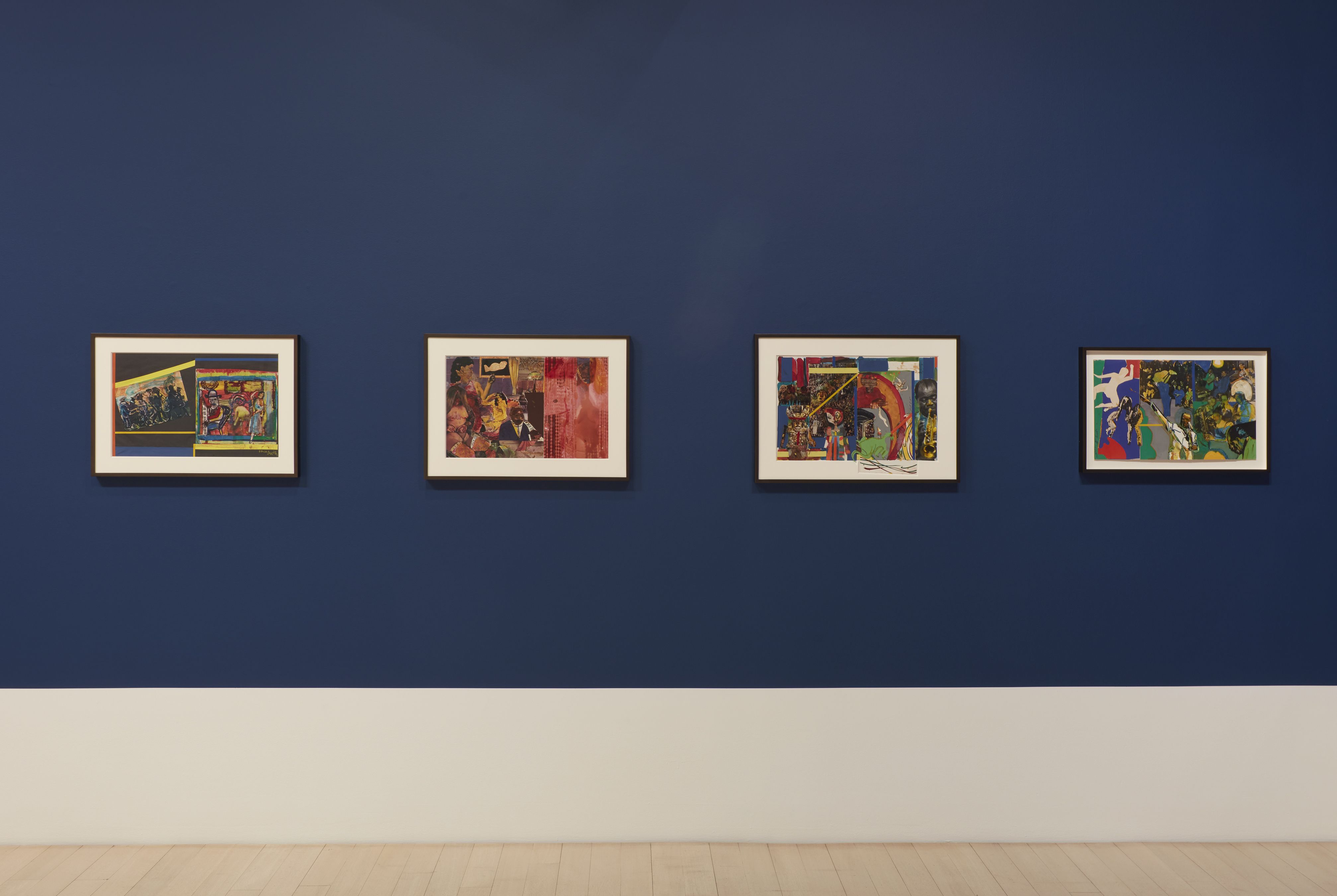 Romare Bearden, Paris Blues/Jazz and Other Works at DC Moore, photo 6