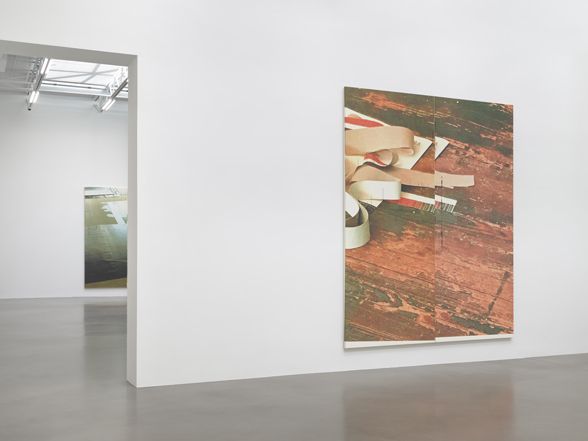 Wade Guyton, Patagonia at Petzel, photo 3