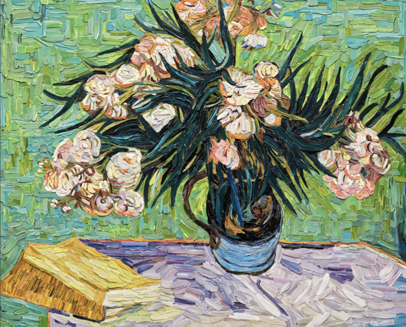 Vik Muniz, Brushstrokes at Ben Brown Fine Arts, photo 2