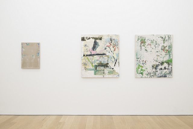 Lucas Ajemian, Laundered Paintings at Marlborough, photo 5