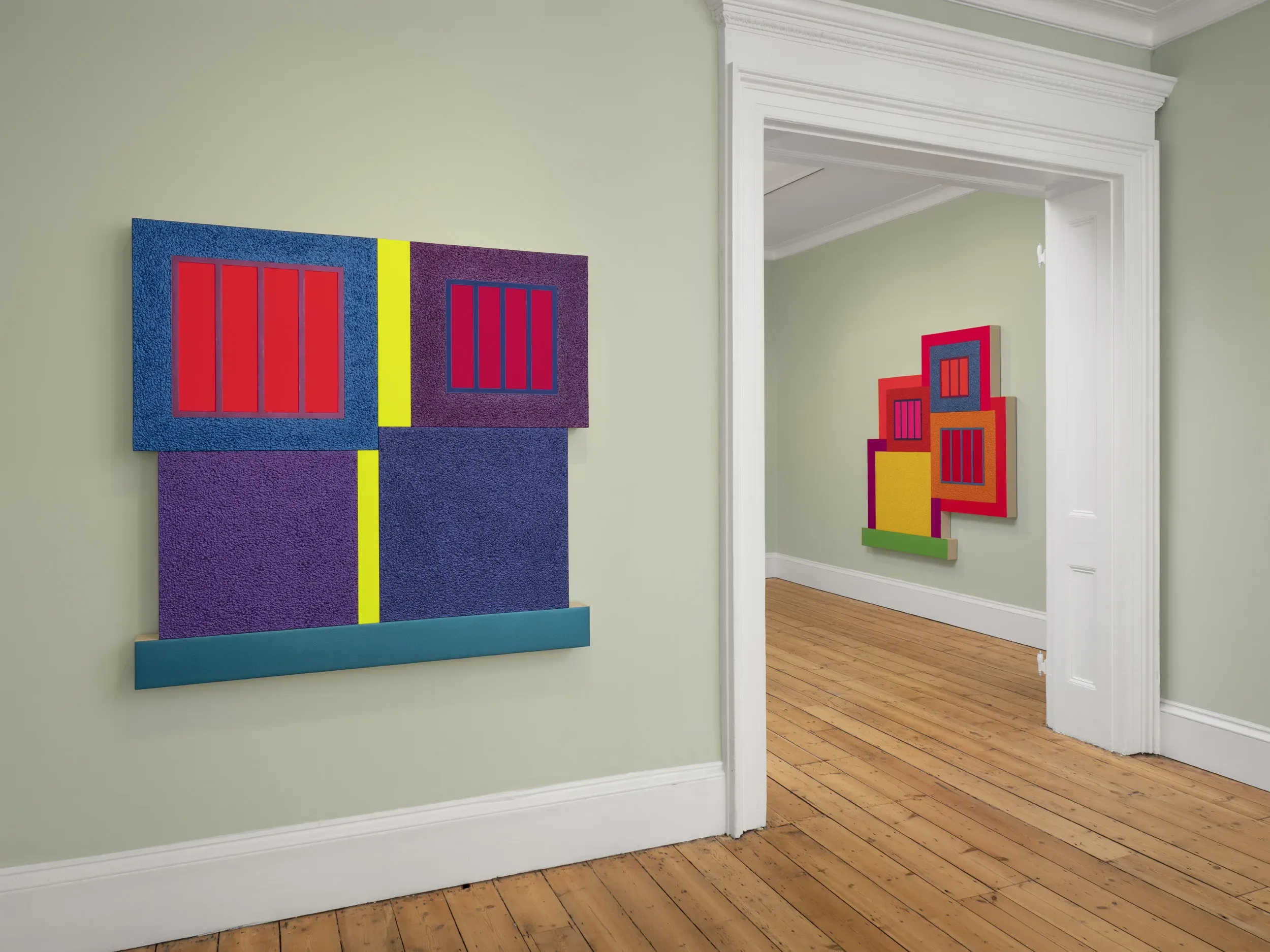 Peter Halley, Peter Halley at Massimo De Carlo, photo 2