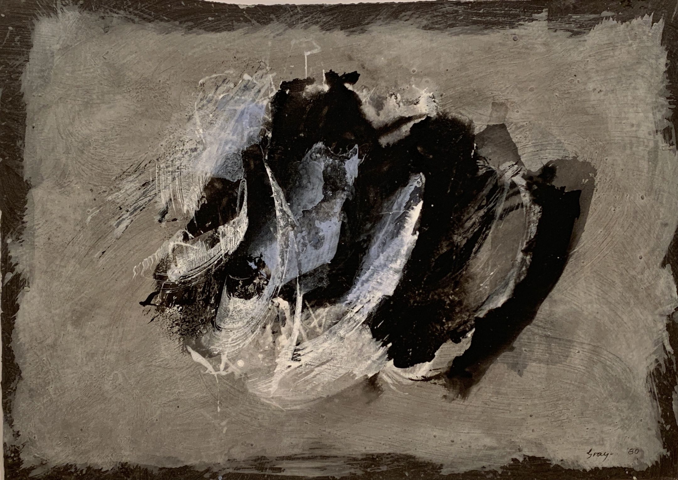Cleve Gray, Paintings on Paper at Anders Wahlstedt Fine Art, photo 5