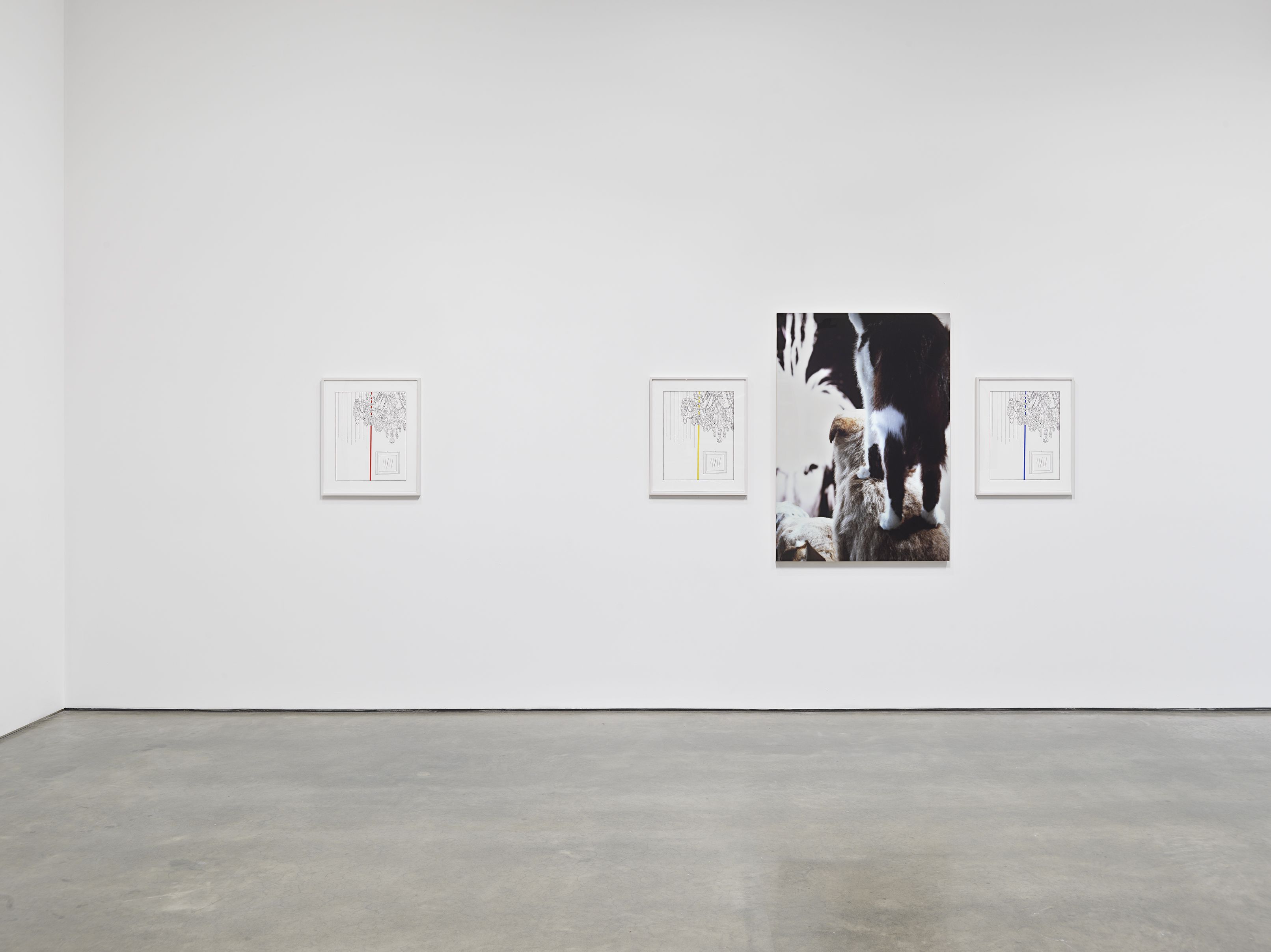 Louise Lawler, One Show on Top of the Other at Metro Pictures, photo 4