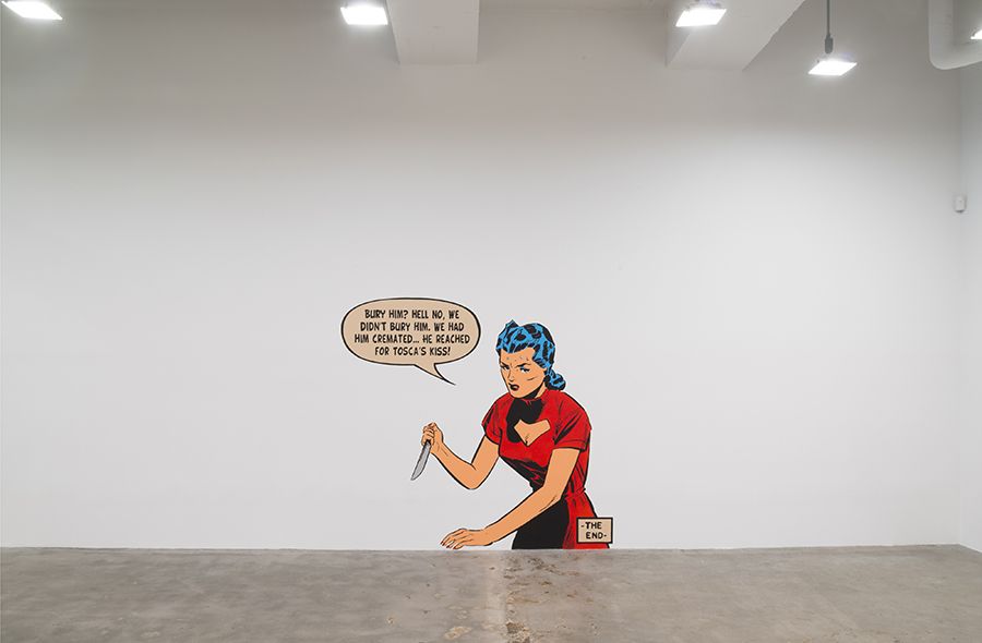 Jerry Kearns & Nora York, Diva's Song at Mike Weiss Gallery, photo 4