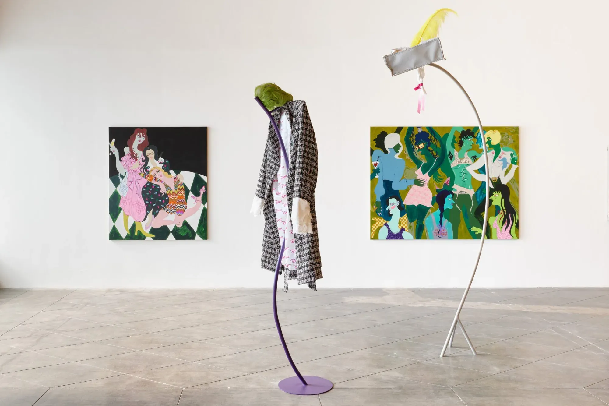Constance Tenvik, Aloof Periwigs at Anat Ebgi, photo 7