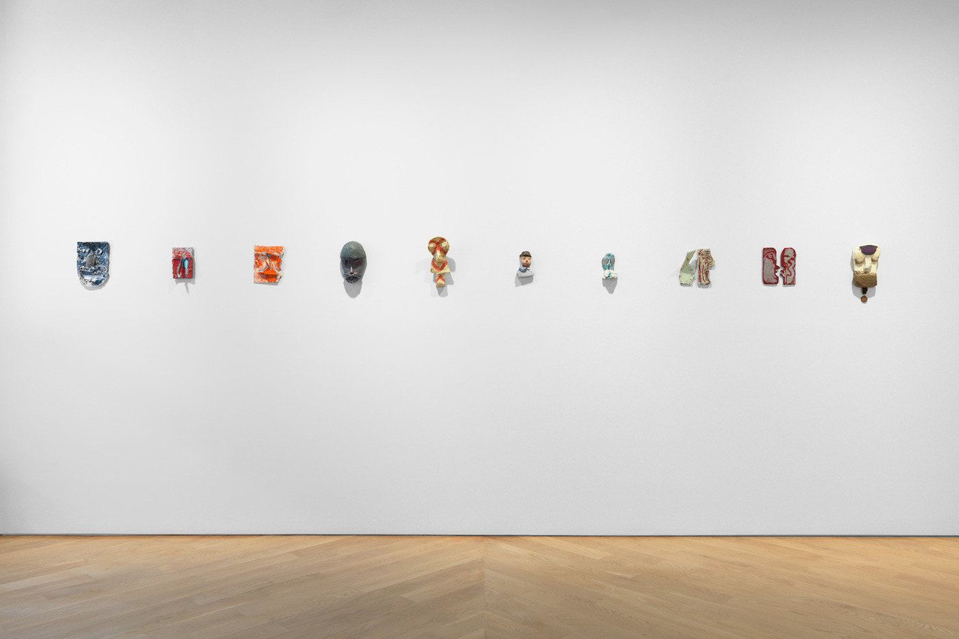 Nicole Eisenman, Faces: Painted Reliefs at Anton Kern, photo 4