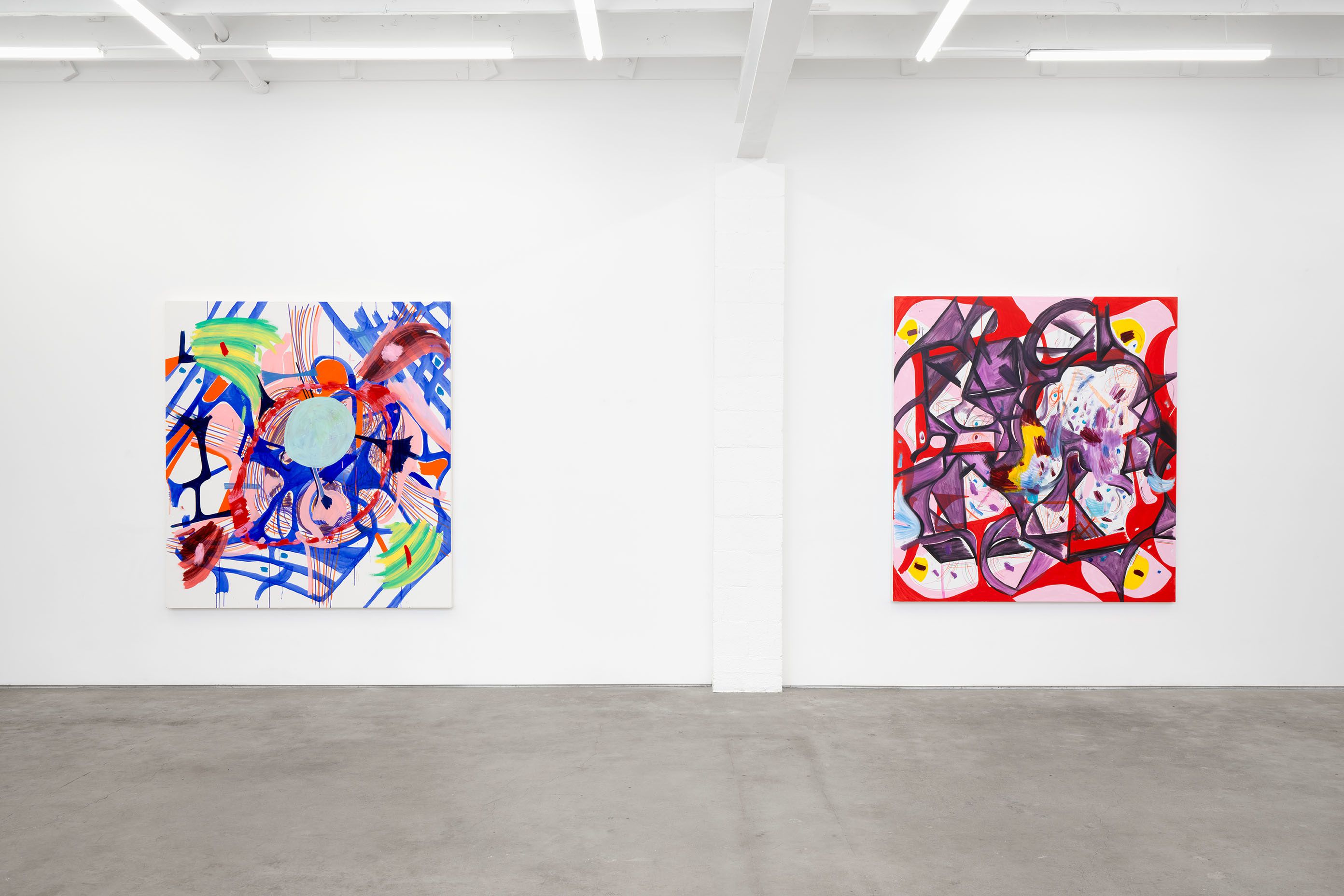 Joanne Greenbaum, Ive Seen That Face Before at Nino Mier Gallery, photo 3
