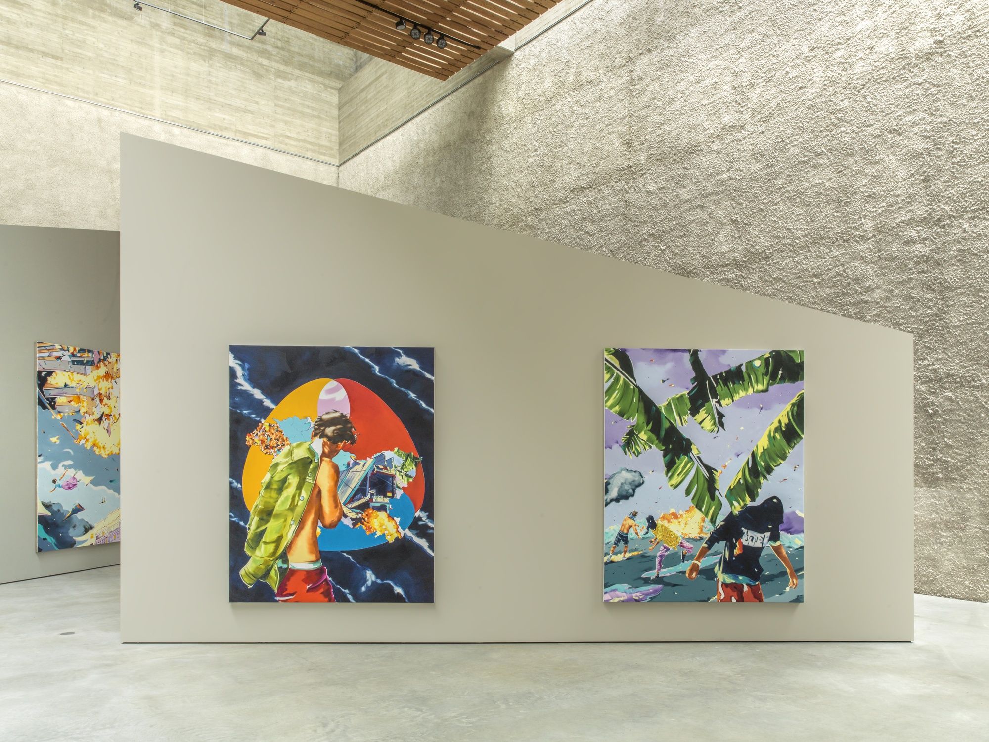 Norbert Bisky, Trilemma at König Galerie, photo 2