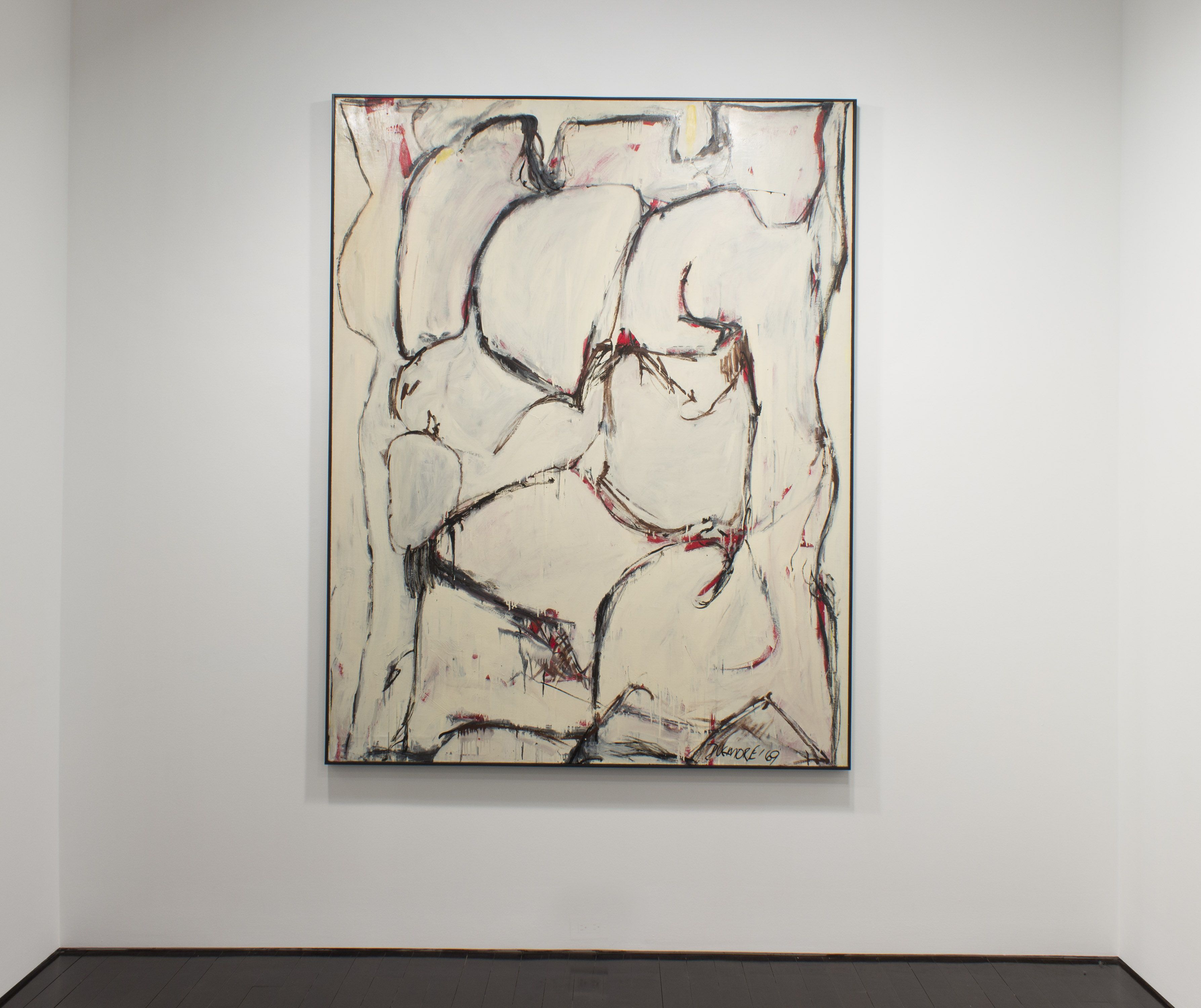 Edward Dugmore, Topography of Body and Land / Paintings and Drawings from 1969 at Loretta Howard, photo 3