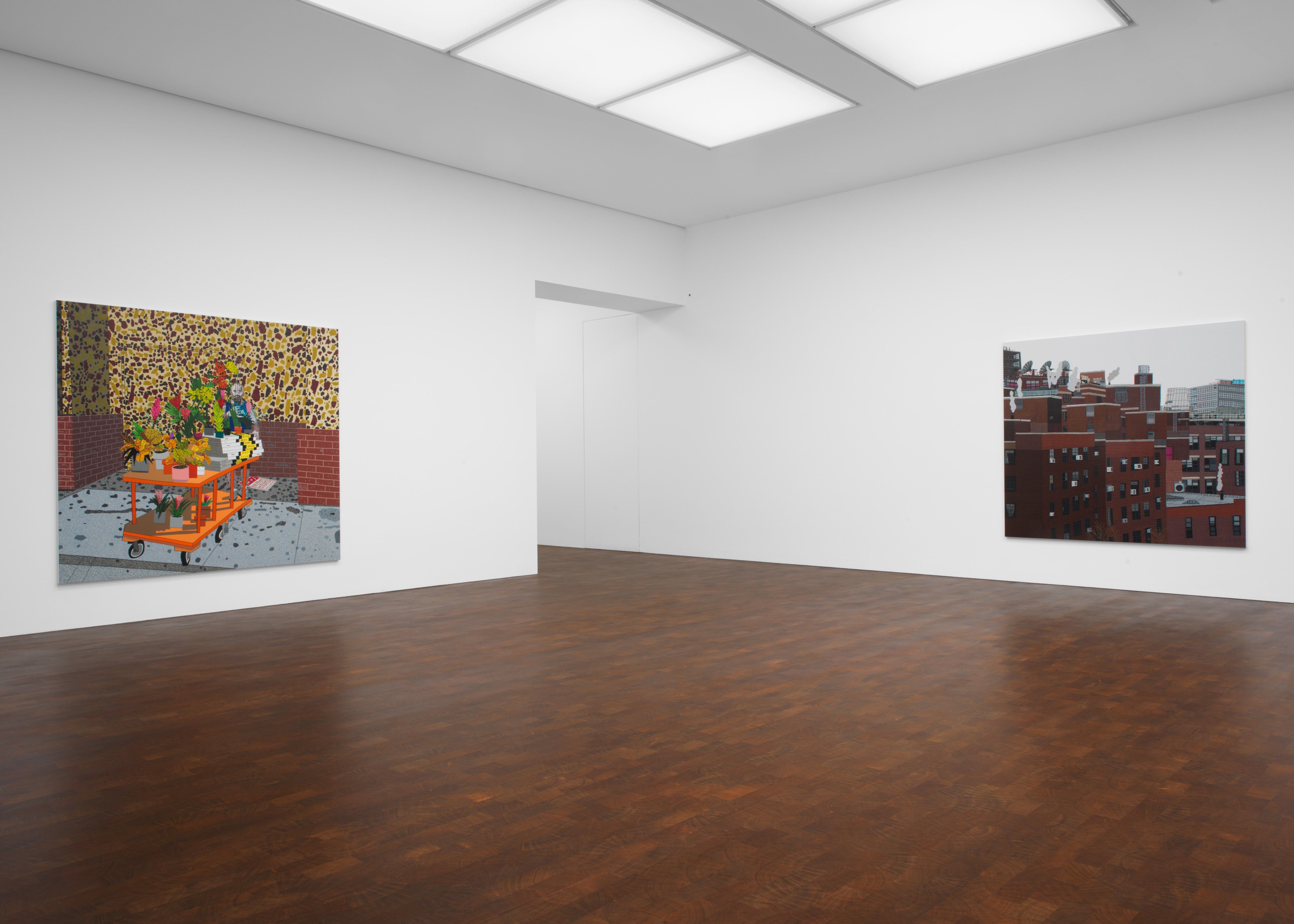 Jonas Wood, Jonas Wood at Gagosian, photo 6