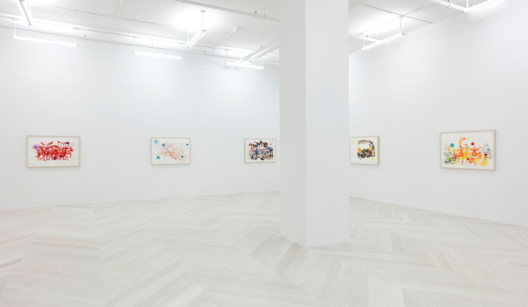 Brian Jungen, Drawings at Casey Kaplan, photo 4