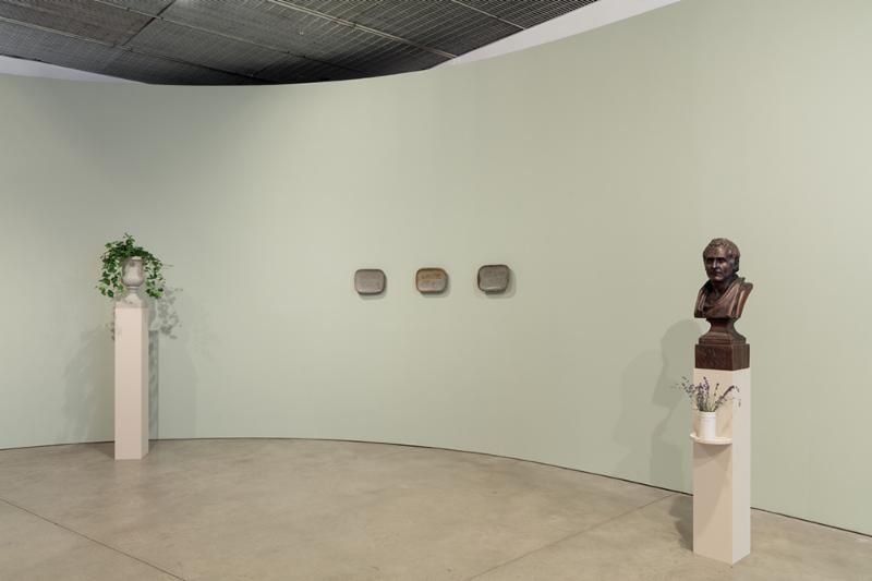 Ian Hamilton Finlay, The Garden Became My Study at David Nolan, photo 2