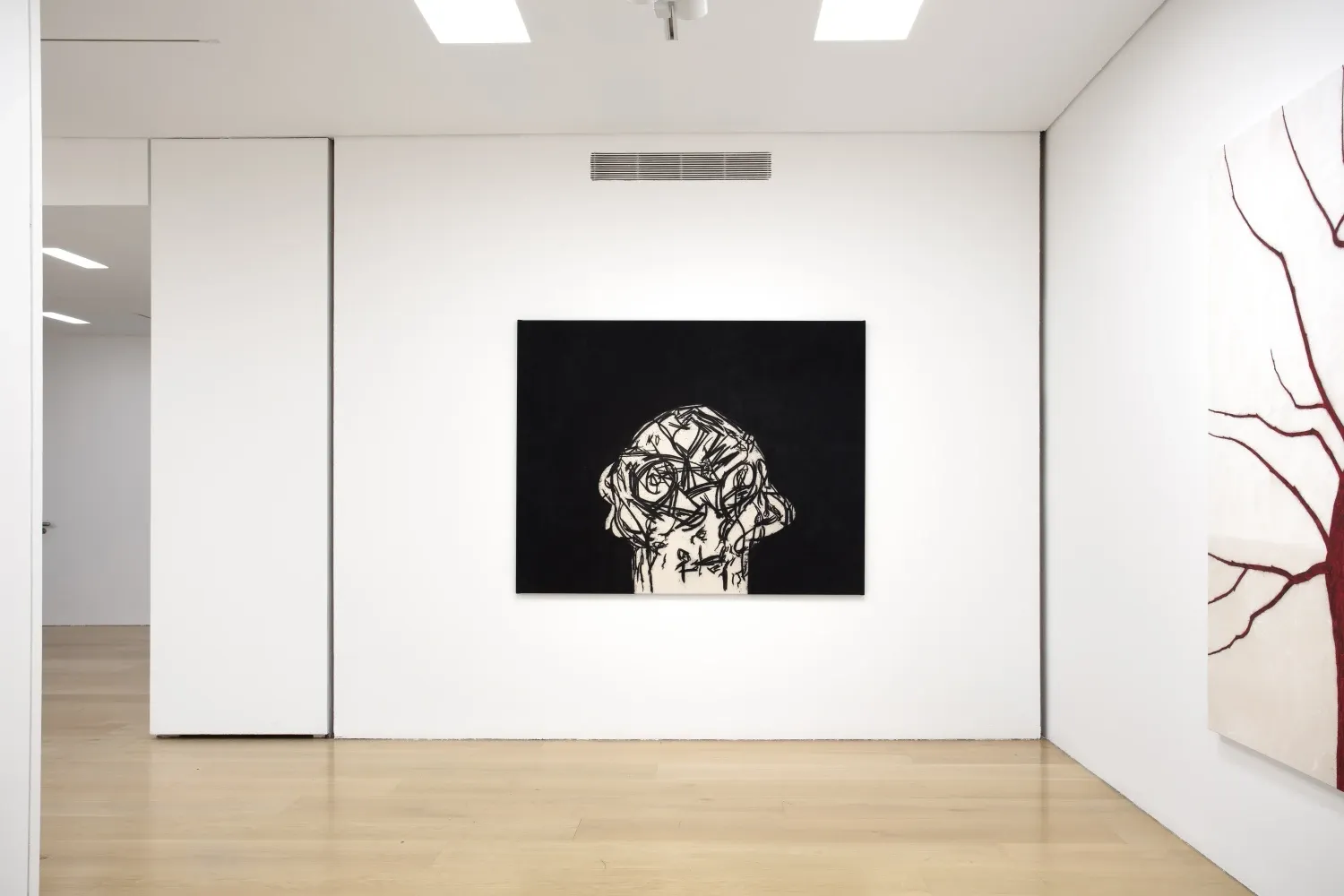 Tony Bevan, Epistrophies and Heads at Ben Brown Fine Arts, photo 5