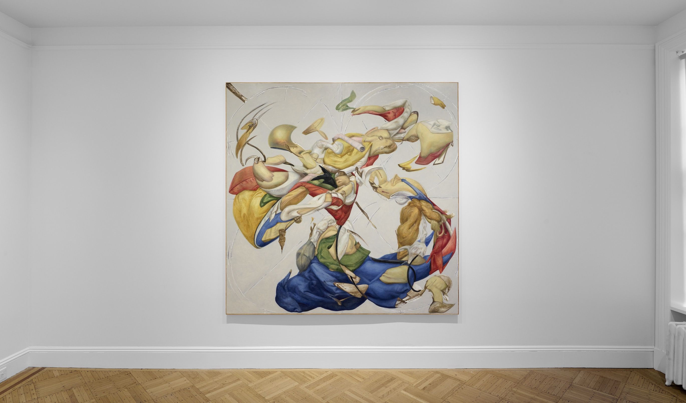 Cesar Santos, Manuscripts at Robilant+Voena, photo 2
