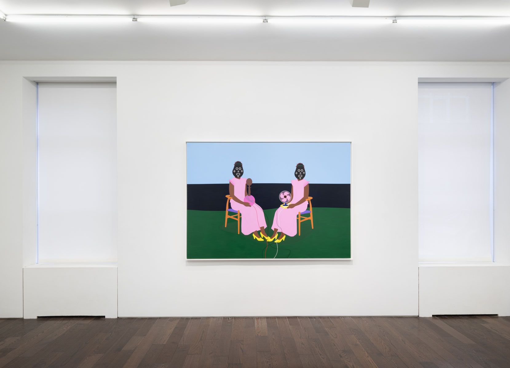 Dennis Osadebe, Forcing Connections at Ceysson & Bénétière, photo 2