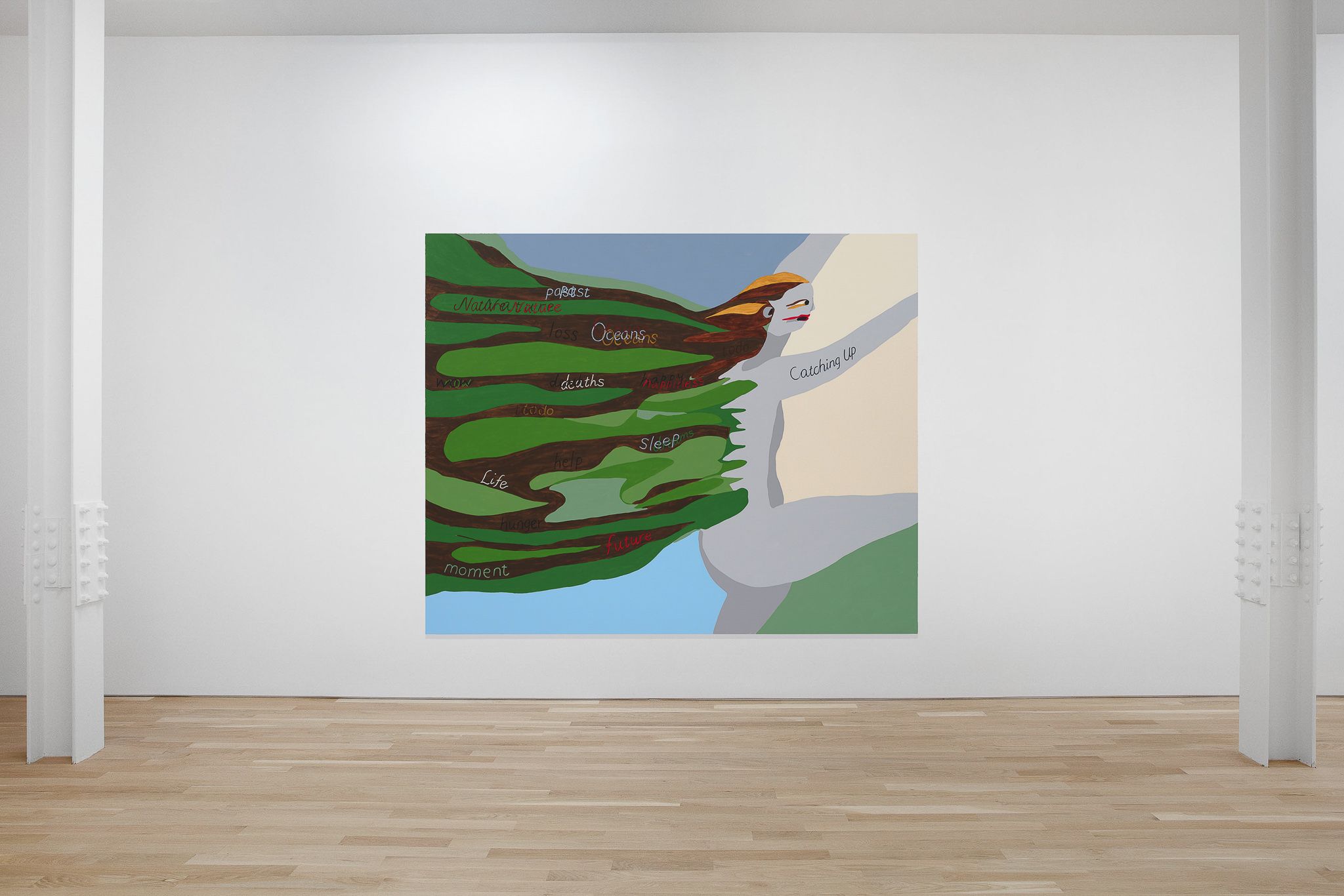 Mia Enell, Large Paintings at Bienvenu Steinberg & J, photo 2