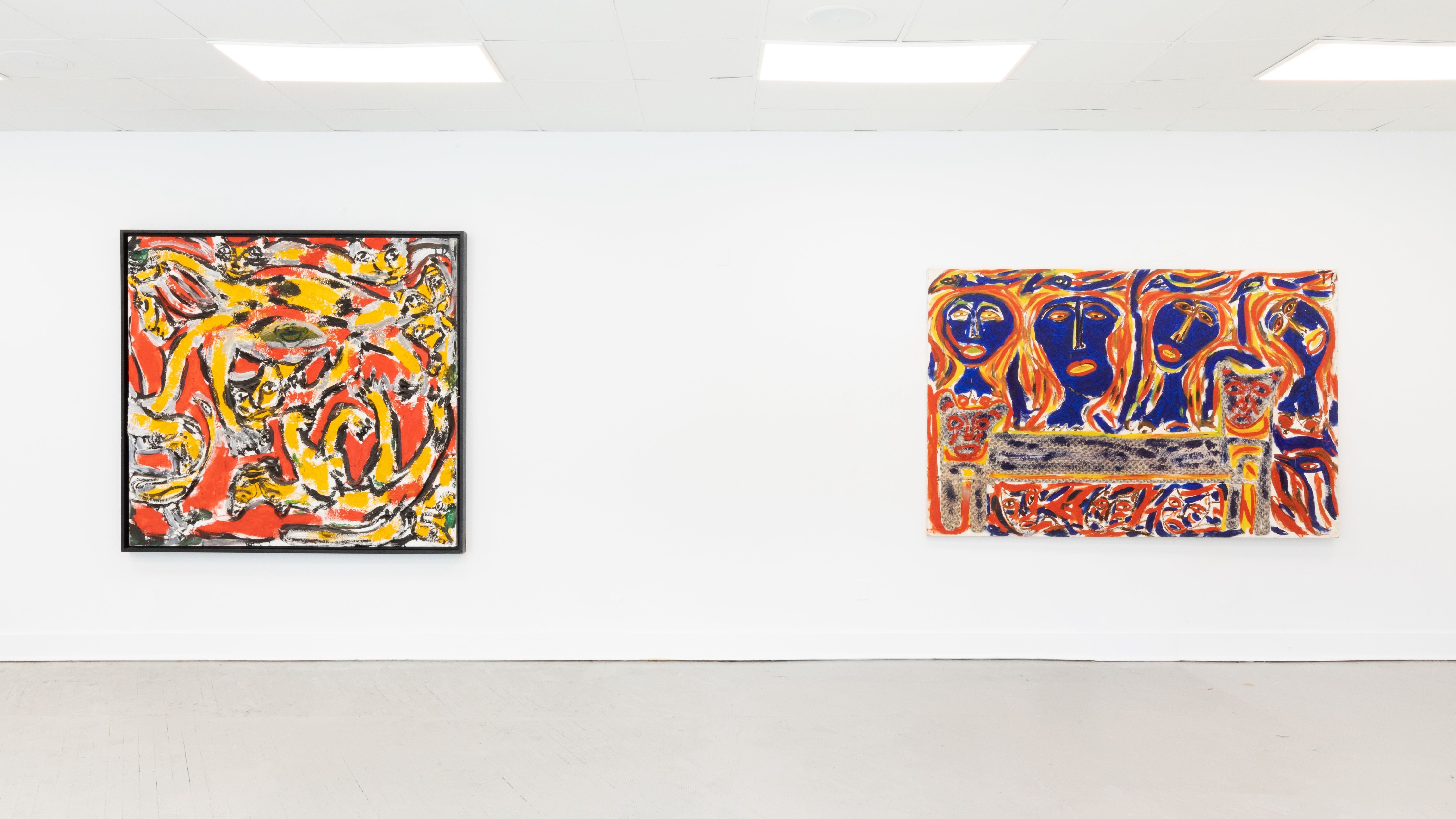 Thornton Dial, Year of the Tiger at David Lewis, photo 3