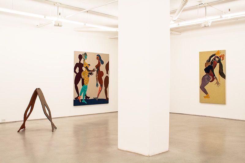 Tschabalala Self, Out of Body at Thierry Goldberg, photo 2