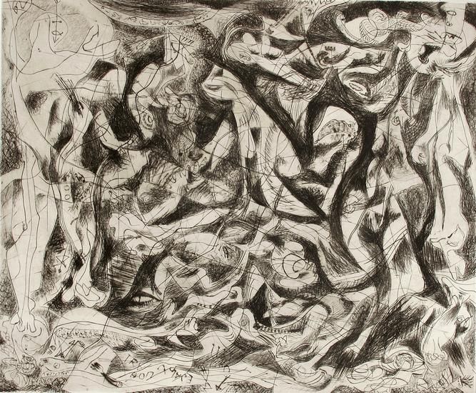 Jackson Pollock, The Graphic Works at Washburn, photo 5