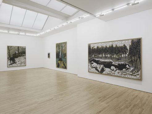 Billy Childish, The House At Grass Valley at Carl Freedman, photo 5