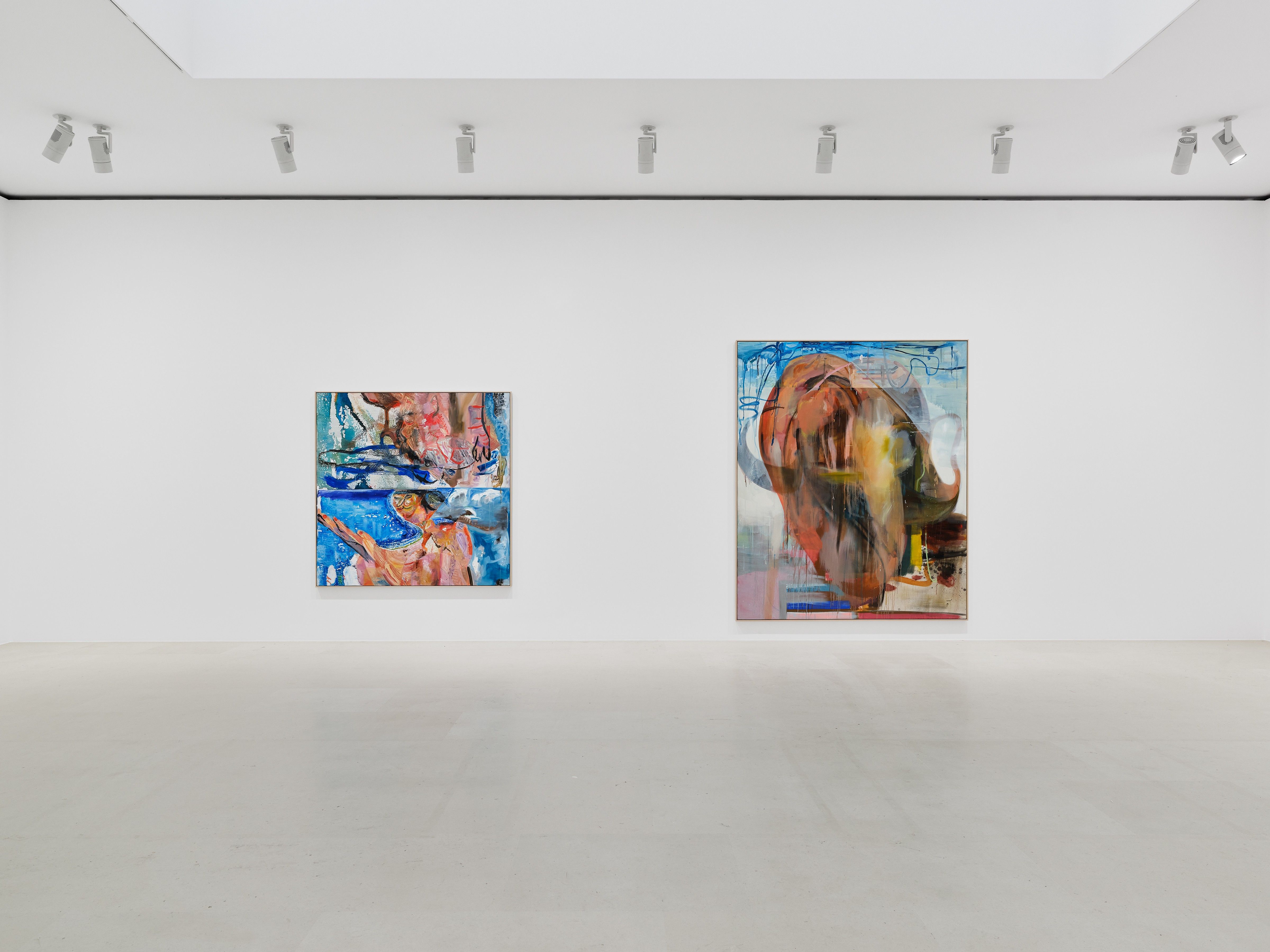 Albert Oehlen, Endless Summer at Gagosian, photo 2