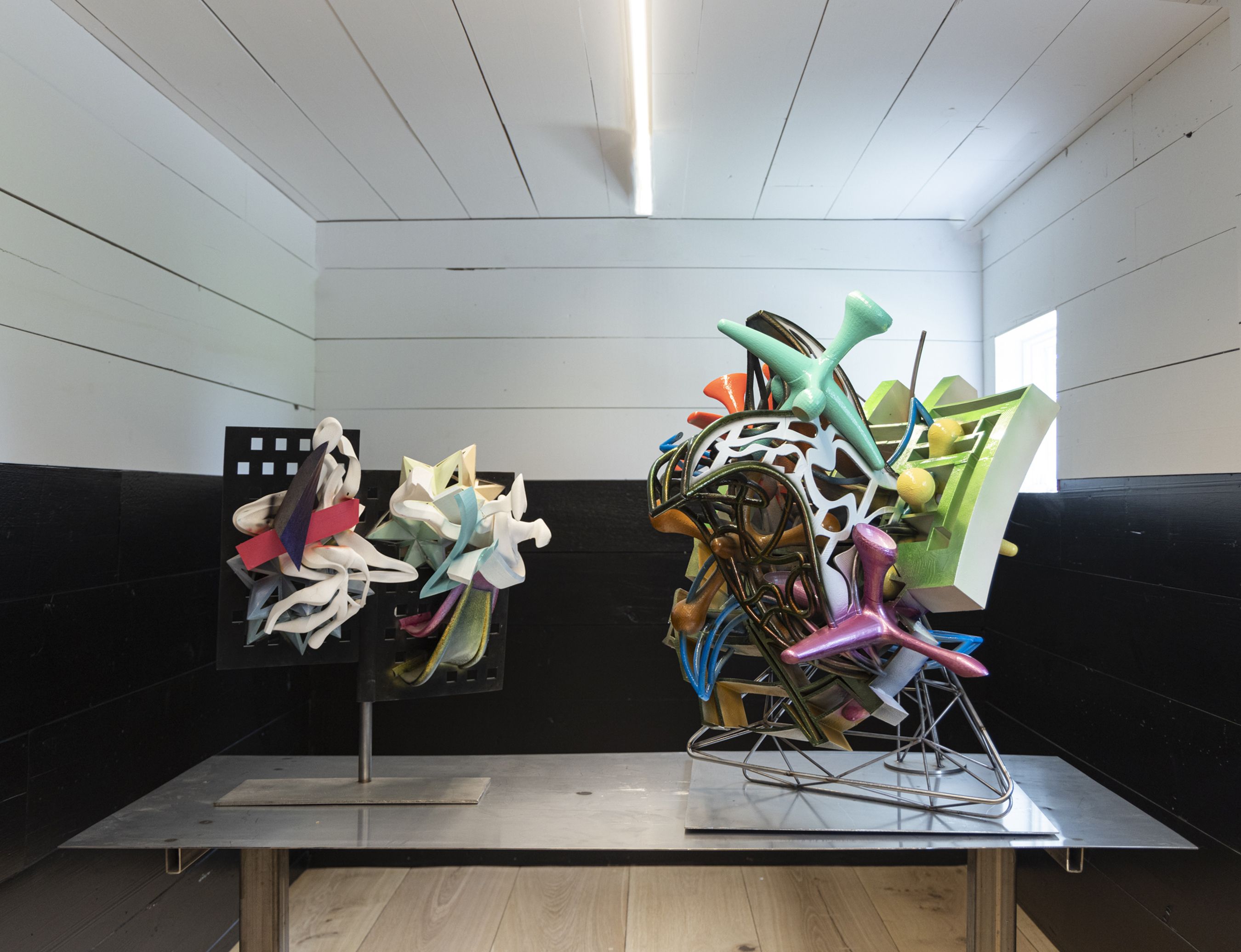 Frank Stella, Sculpture at The Ranch, photo 2