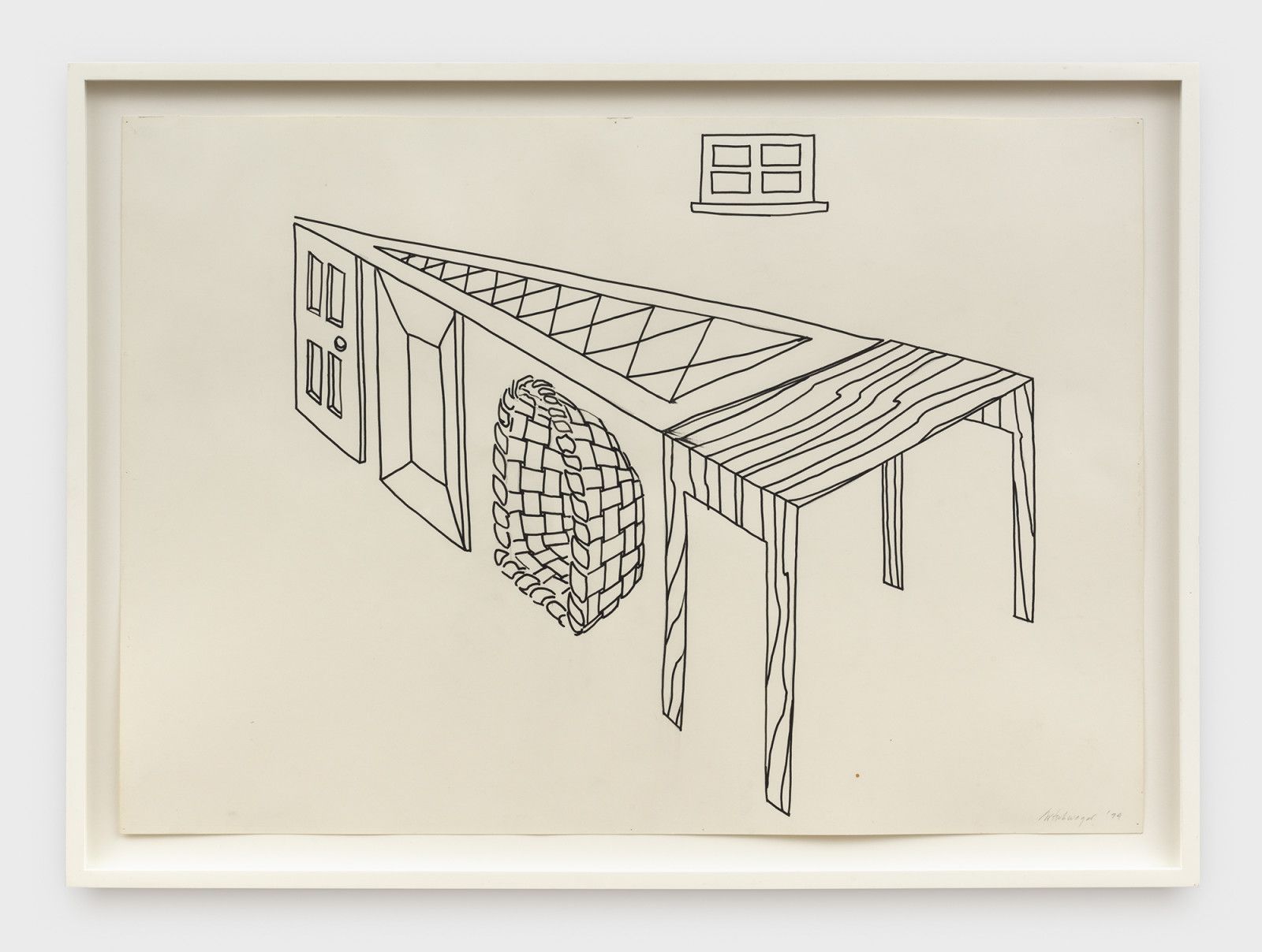 Richard Artschwager, Interiors at David Nolan, photo 5