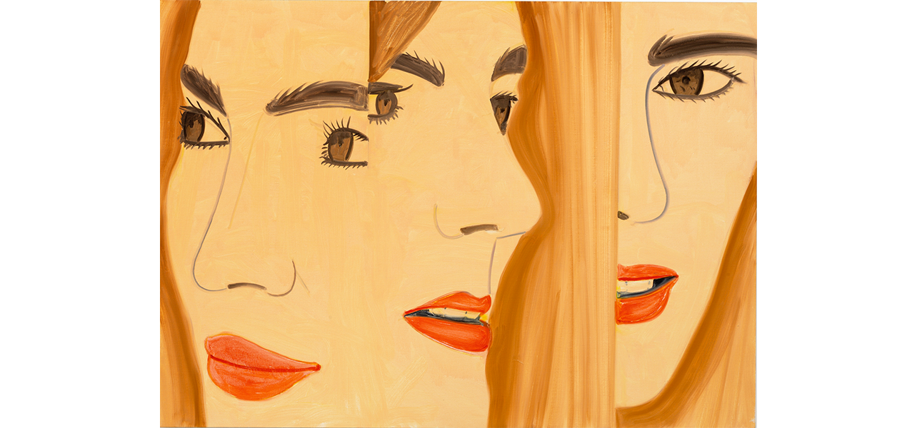 Alex Katz, Purple Splits at Thaddaeus Ropac, photo 2