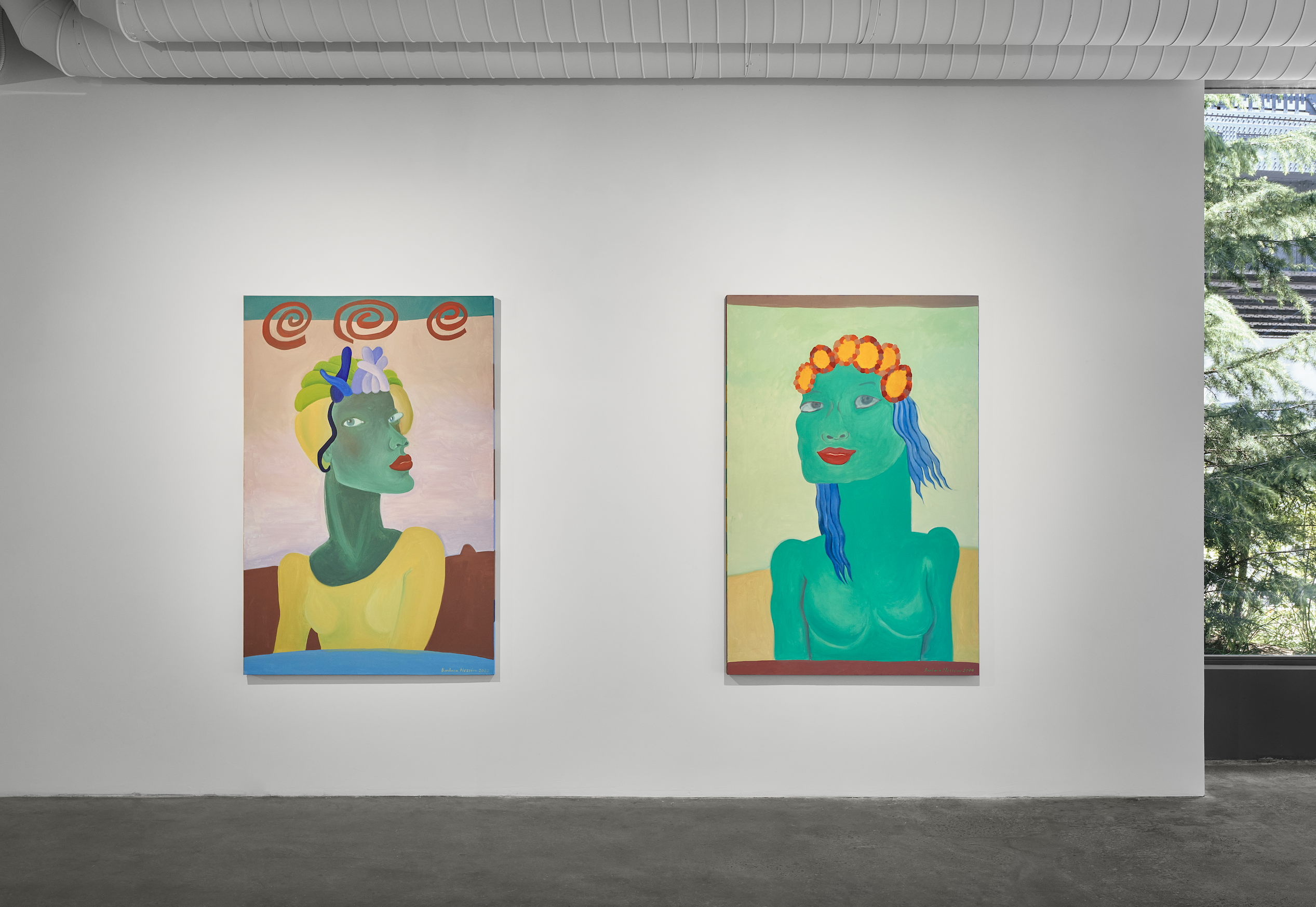 Barbara Nessim, Stargirl at Malin Gallery, photo 4
