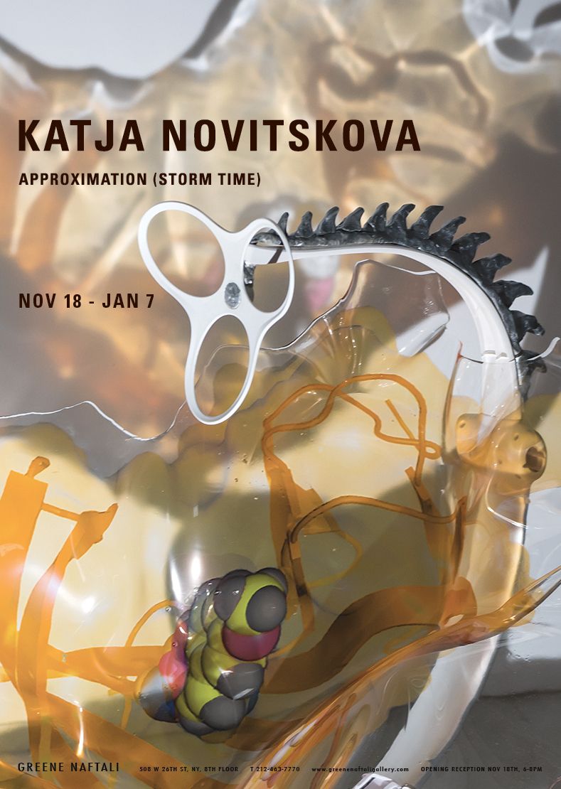 Katja Novitskova, Approximation (Storm Time) at Greene Naftali, photo 2