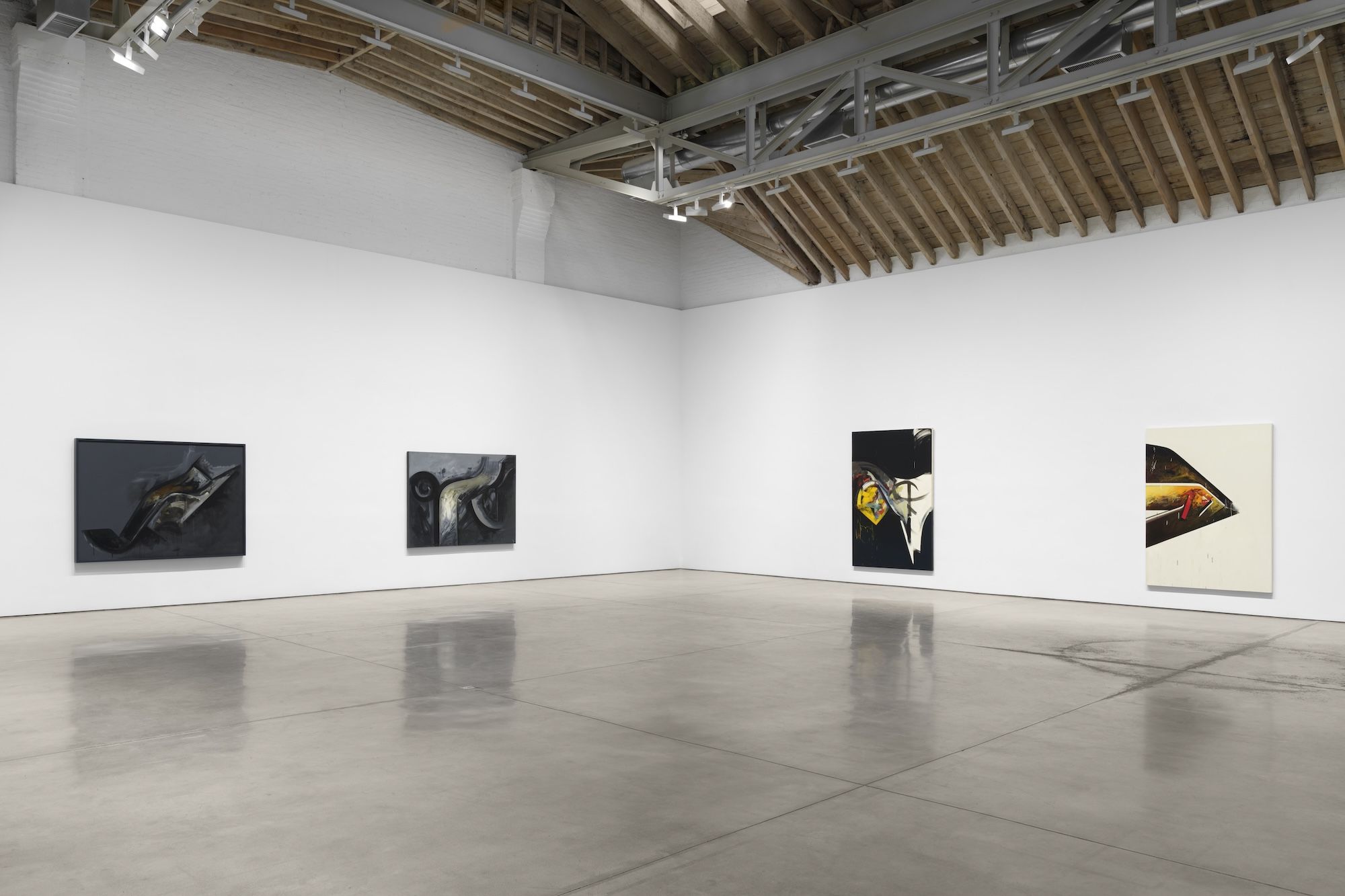 Jay DeFeo, Garnets on the Boulder: Paintings of the 1980s at Paula Cooper, photo 4