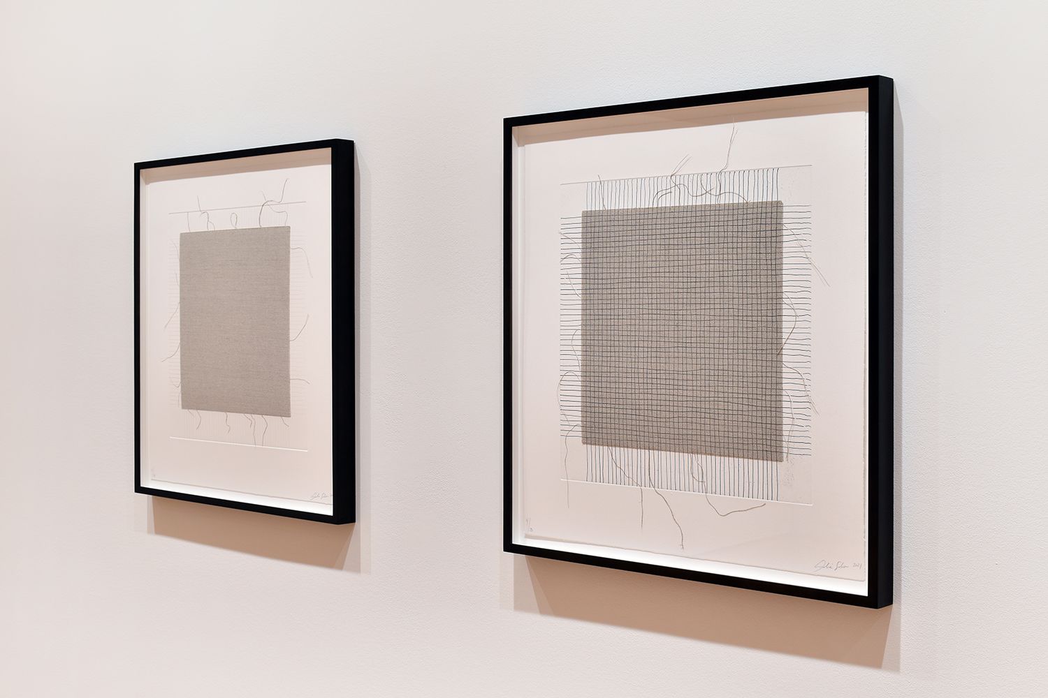 Analia Saban, Line to Thread to Wire to Cable to Line at Gemini G.E.L. at Joni Moisant Weyl, photo 8