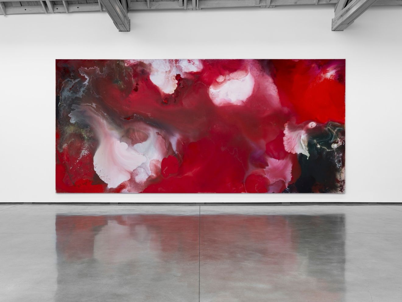 Mary Weatherford, The Surrealist at David Kordansky Gallery, photo 5