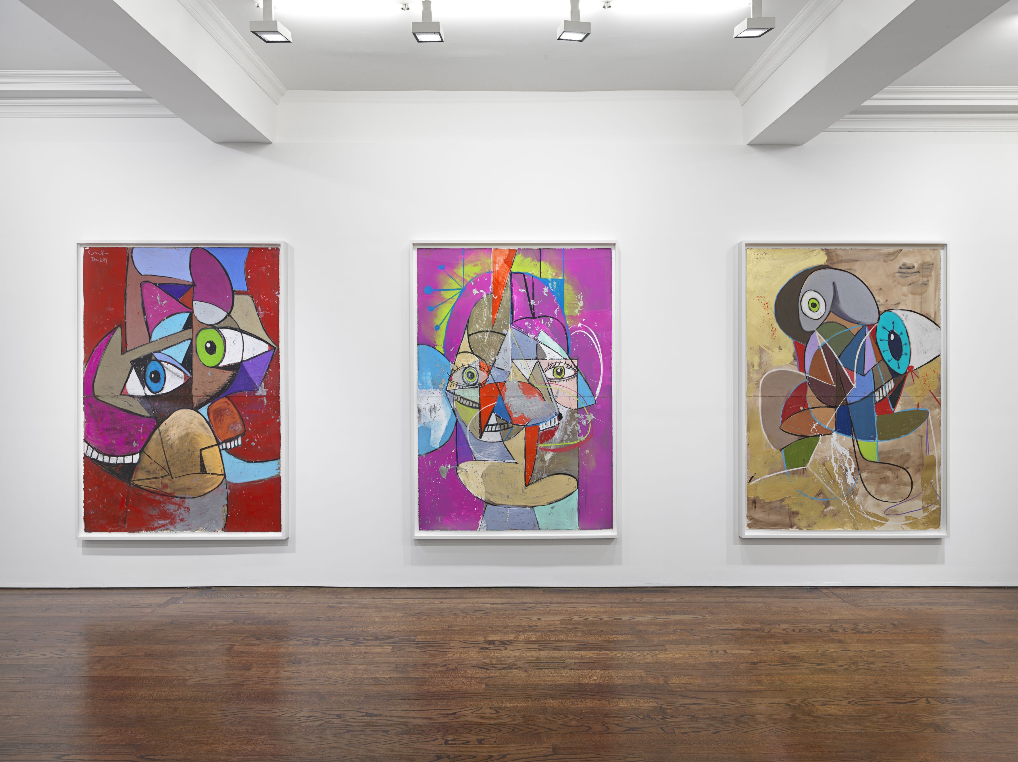 George Condo, Pastels at Sprüth Magers, photo 2