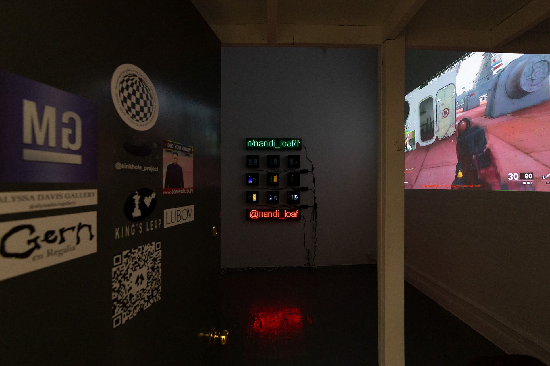 Nandi Loaf, Third Solo Exhibition at King's Leap, photo 2