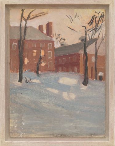 Fairfield Porter, Amherst and Other Places at Betty Cuningham, photo 5