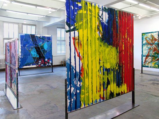 Dona Nelson, New Paintings at Thomas Erben, photo 4